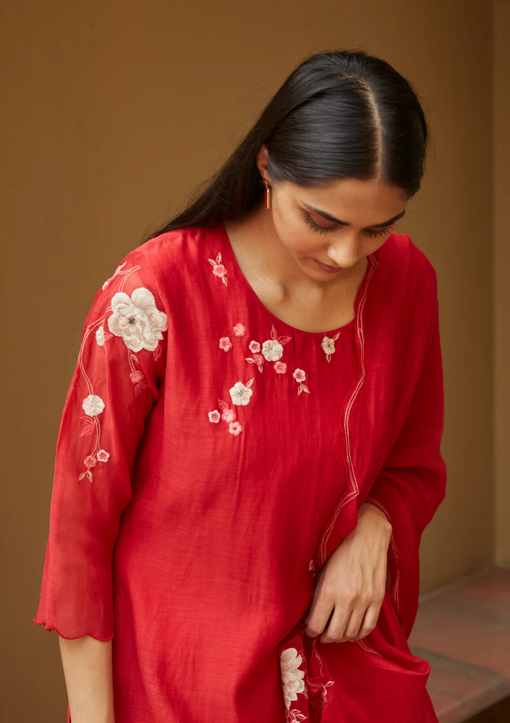 Camellia Floral Kurta Set