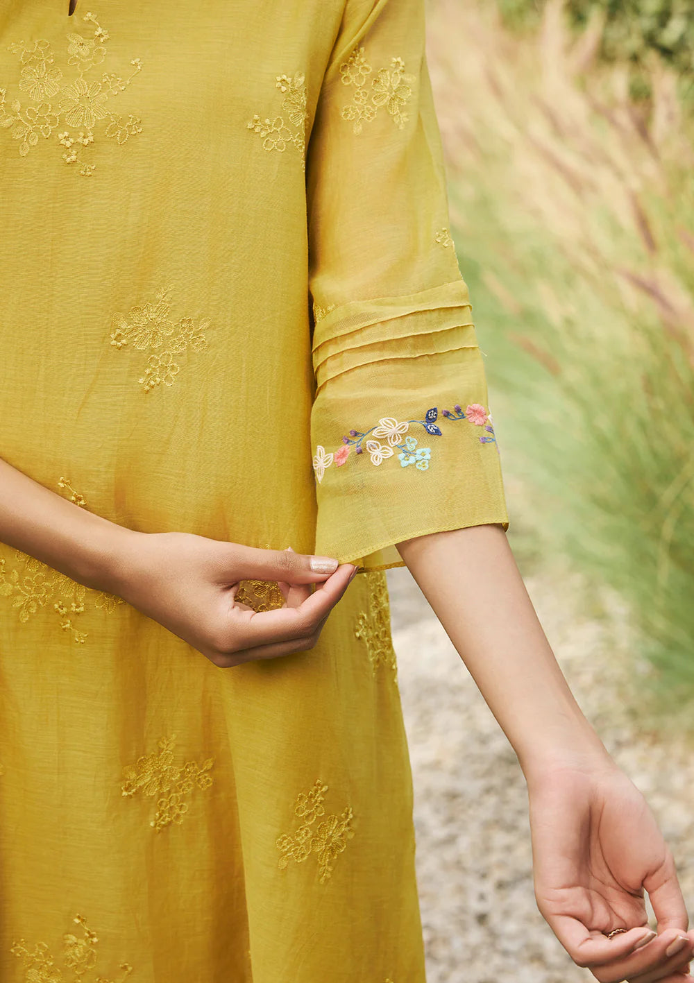 Daffodil Embroidered Co-ord Set