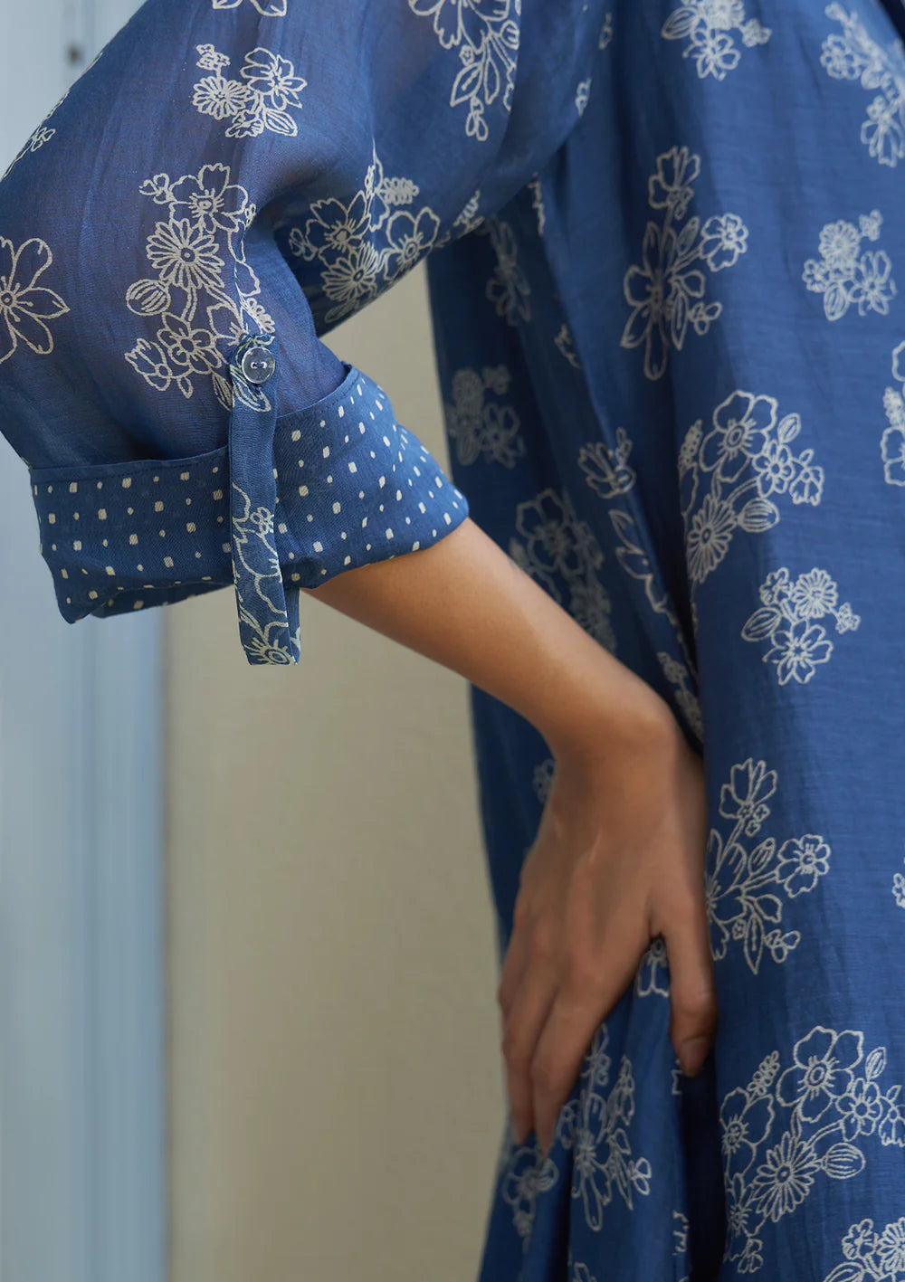 Ocean Blue Floral Co-ord Set