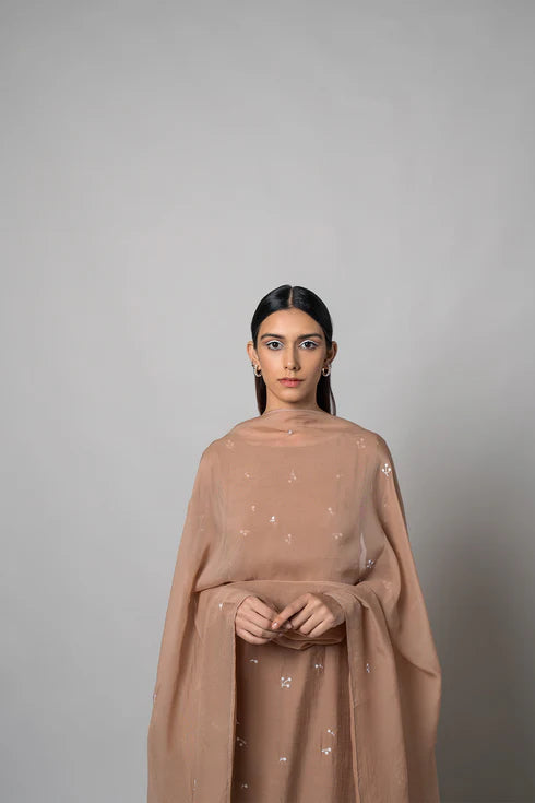 Antique Brass Kurta Set